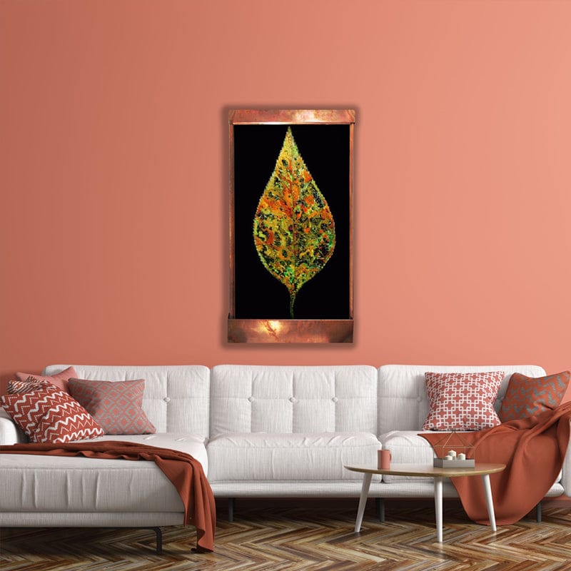 Florentine Leaf Wall Fountain