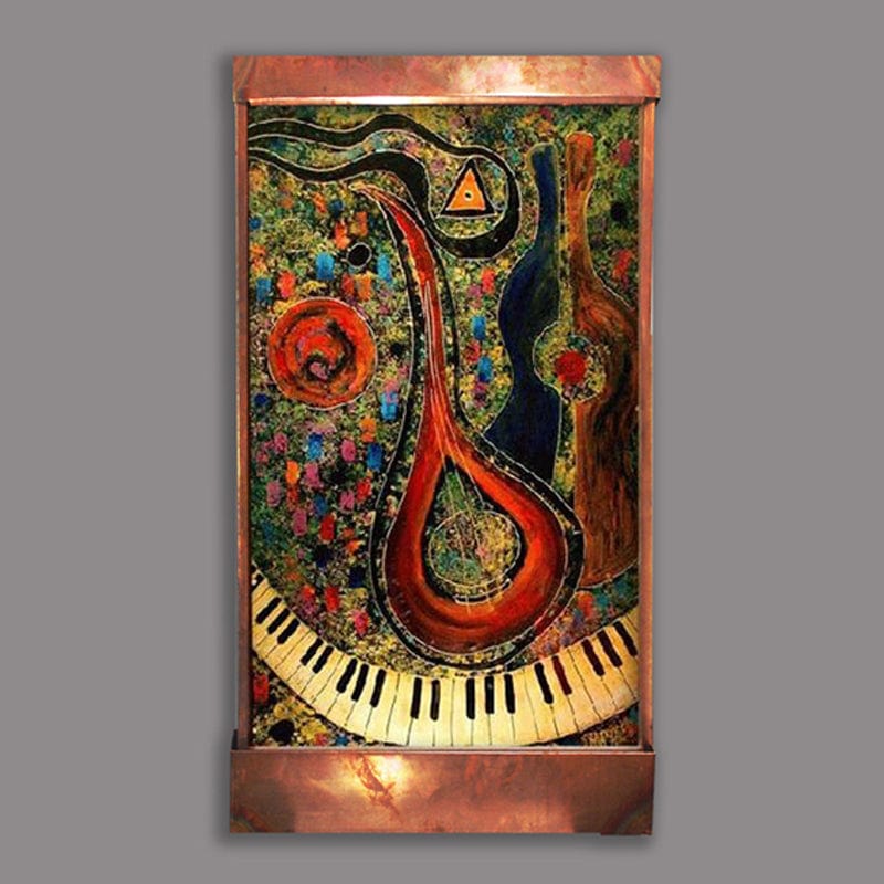 Mandolin Player Wall Fountain