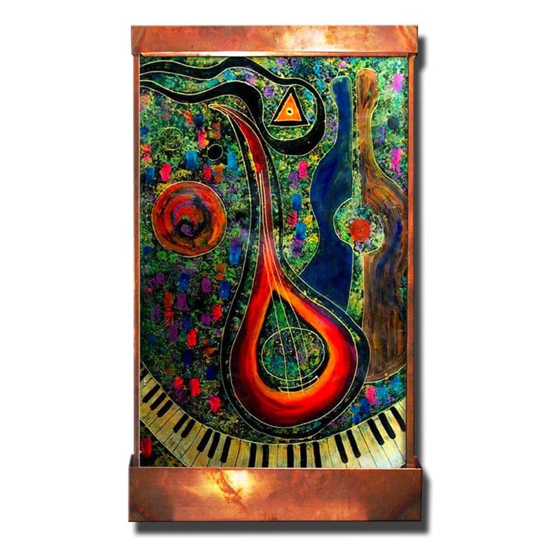 Mandolin Player Wall Fountain