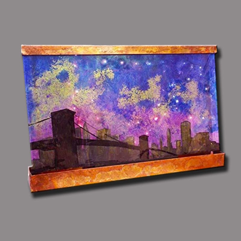 San Francisco Night Wall Fountain