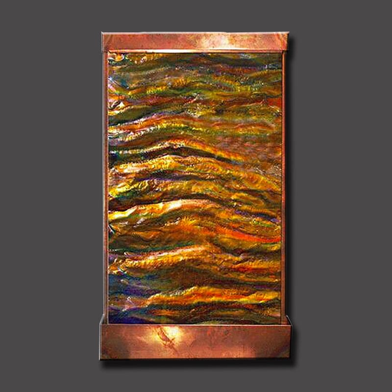 Sky's on Fire Wall Fountain