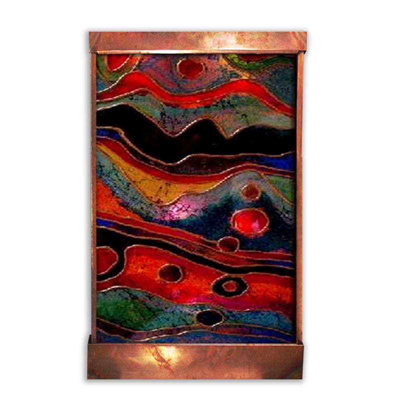 Stained Galaxy I Wall Fountain