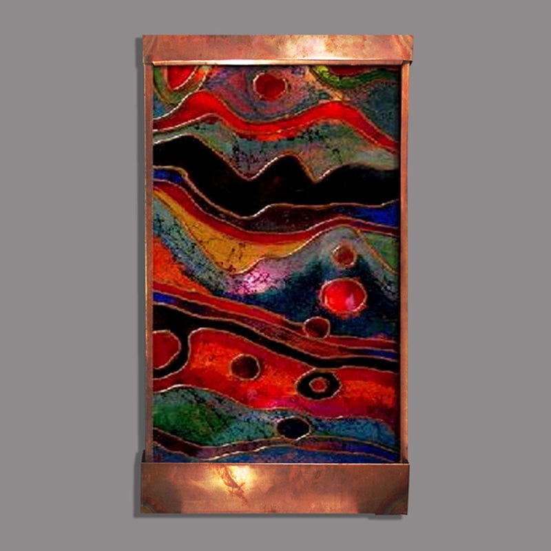 Stained Galaxy I Wall Fountain