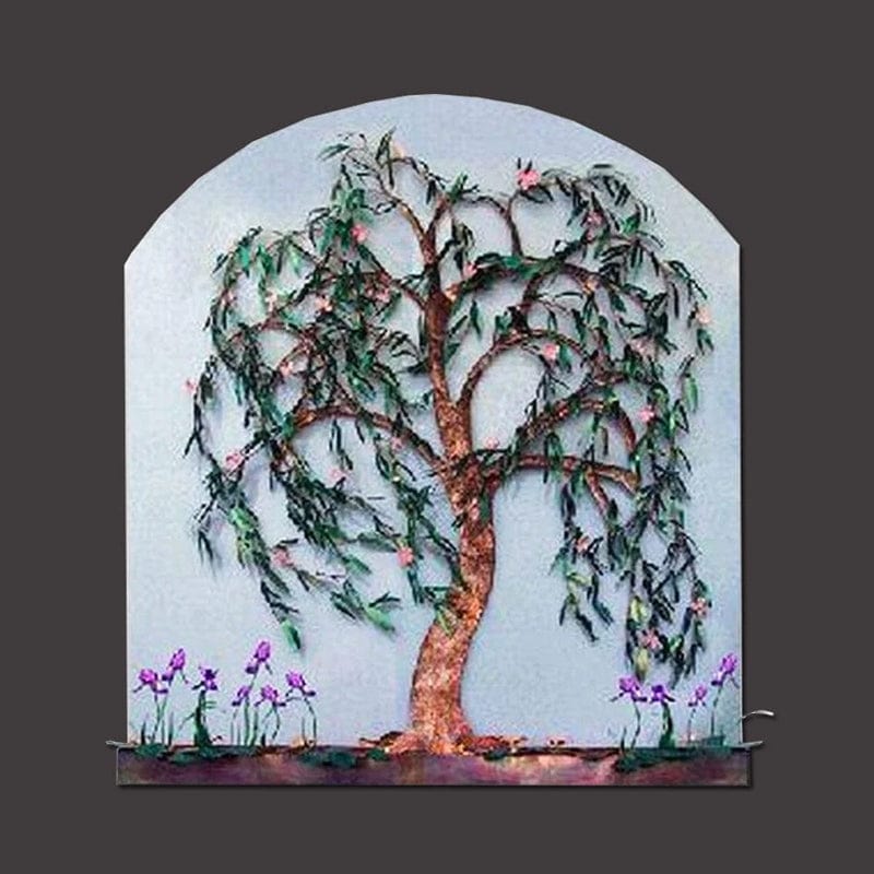 8 Foot Summer Willow Wall Fountain