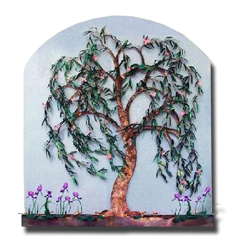 8 Foot Summer Willow Wall Fountain