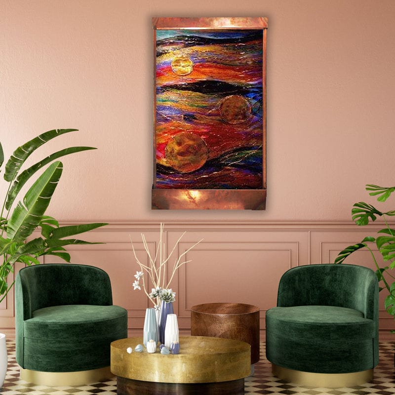 Three Suns Wall Fountain