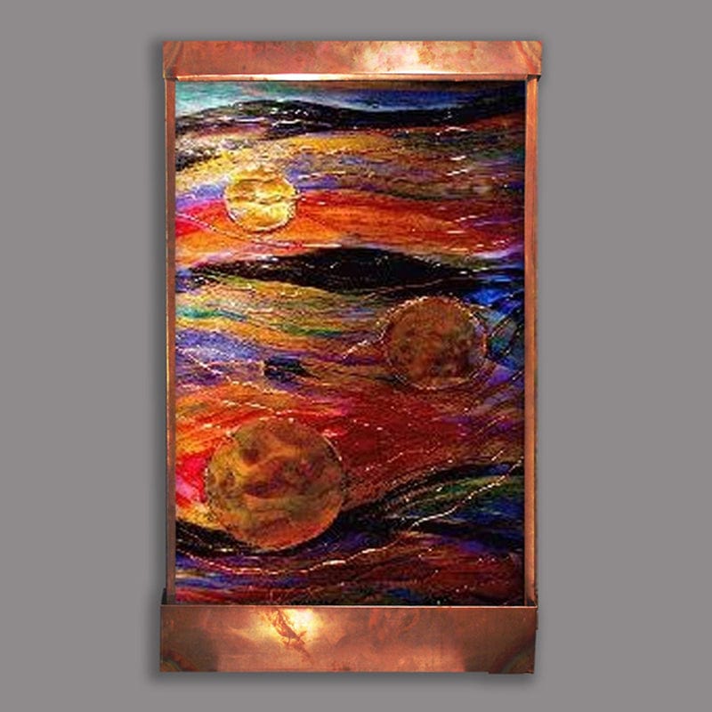 Three Suns Wall Fountain