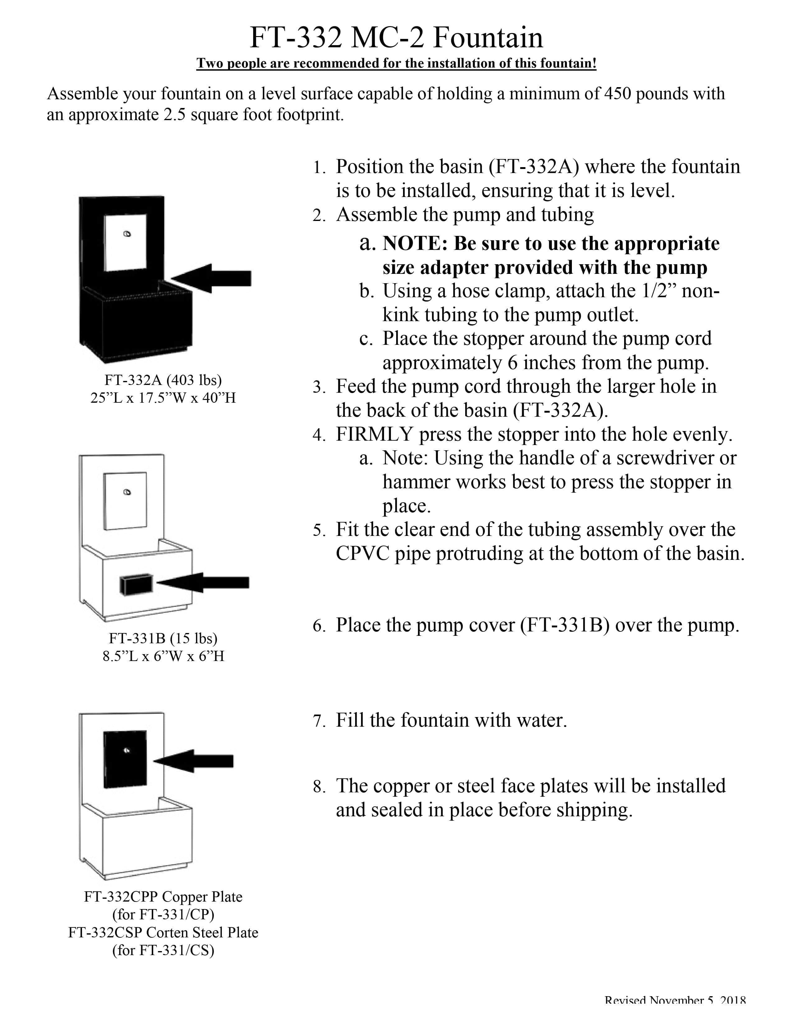 MC2 Wall Outdoor Fountain - Corten Steel - Outdoor Art Pros