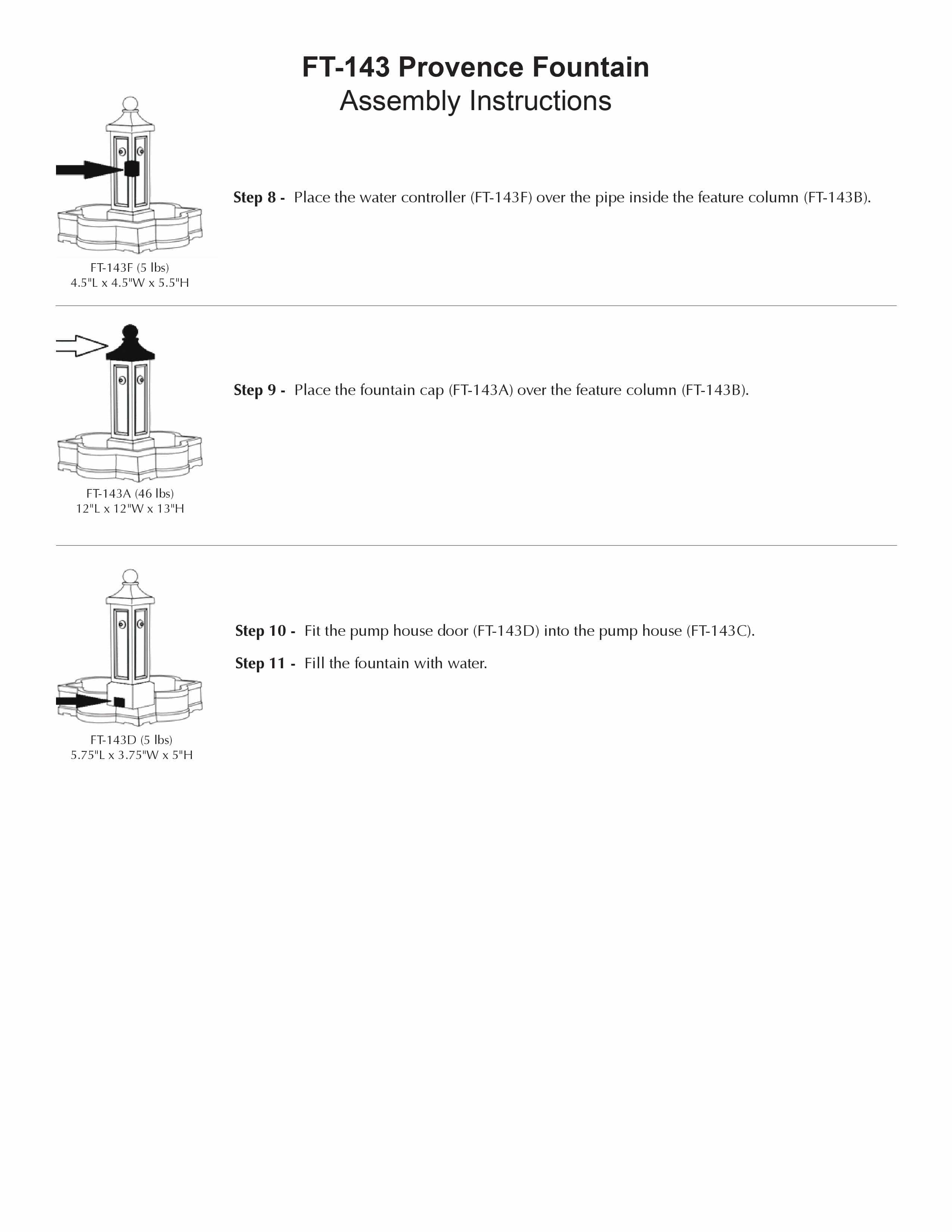 Provence Outdoor Water Fountain - Outdoor Art Pros