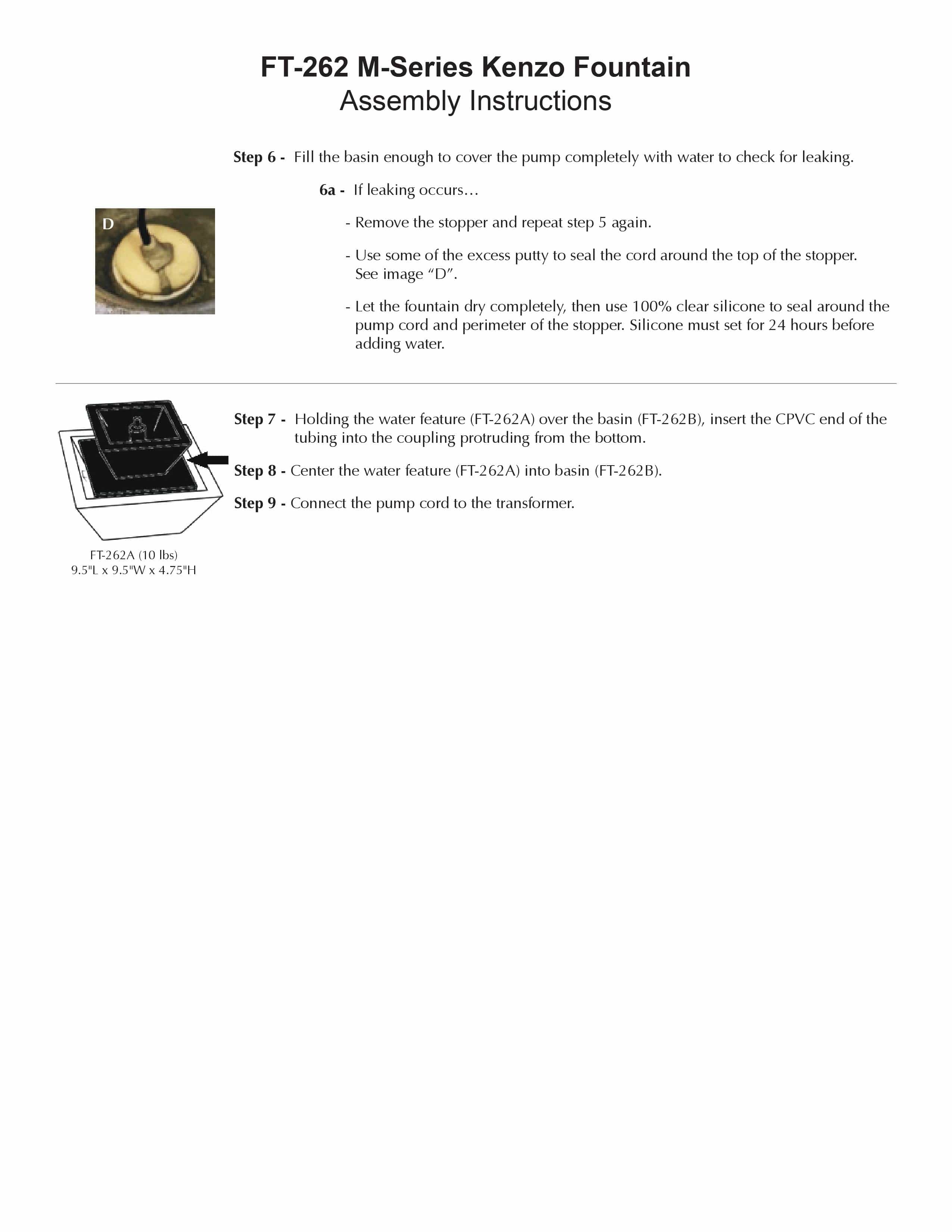 M-Series Kenzo Garden Water Fountain - Outdoor Art Pros