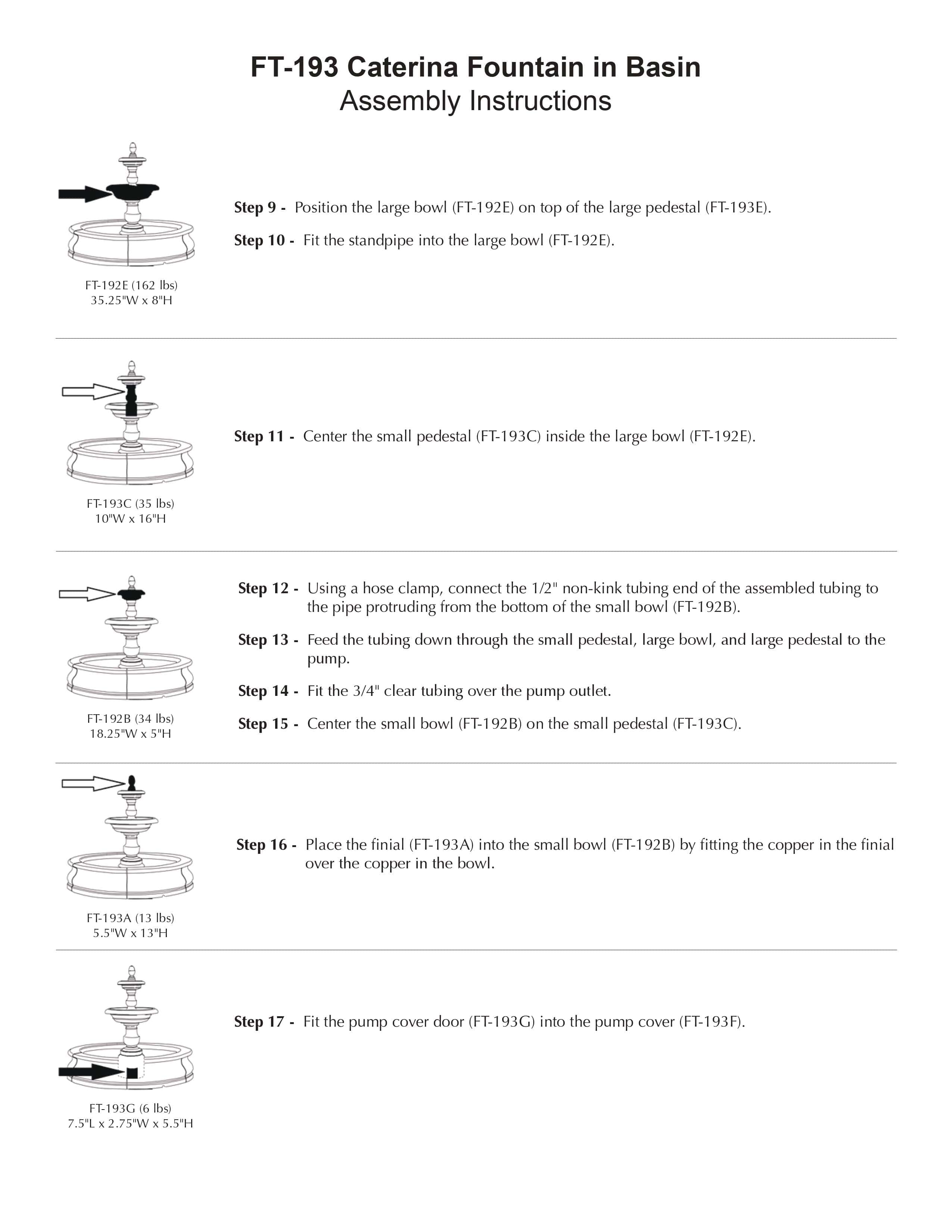 Caterina Outdoor Water Fountain in Basin - Outdoor Art Pros