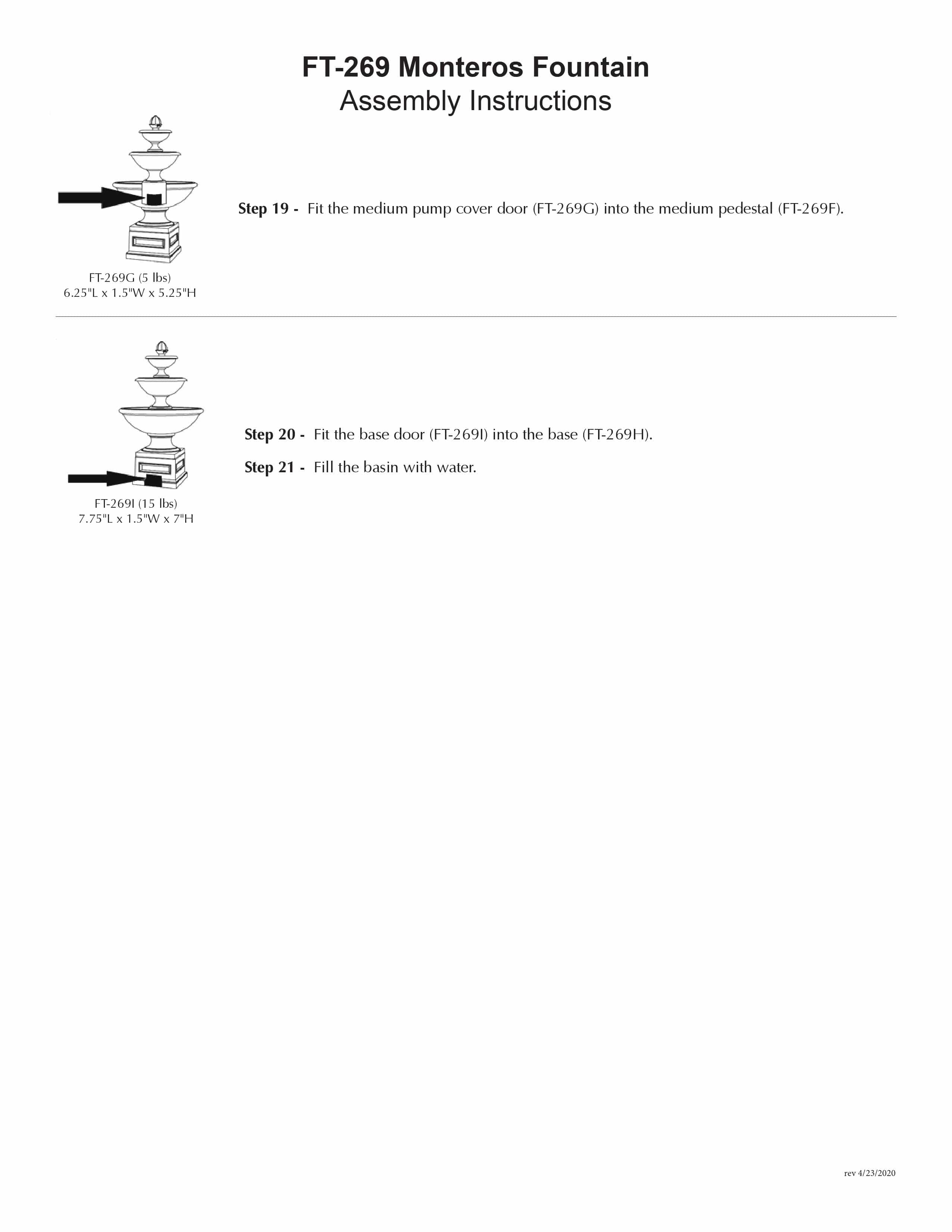 Monteros Tiered Outdoor Water Fountain - Outdoor Art Pros