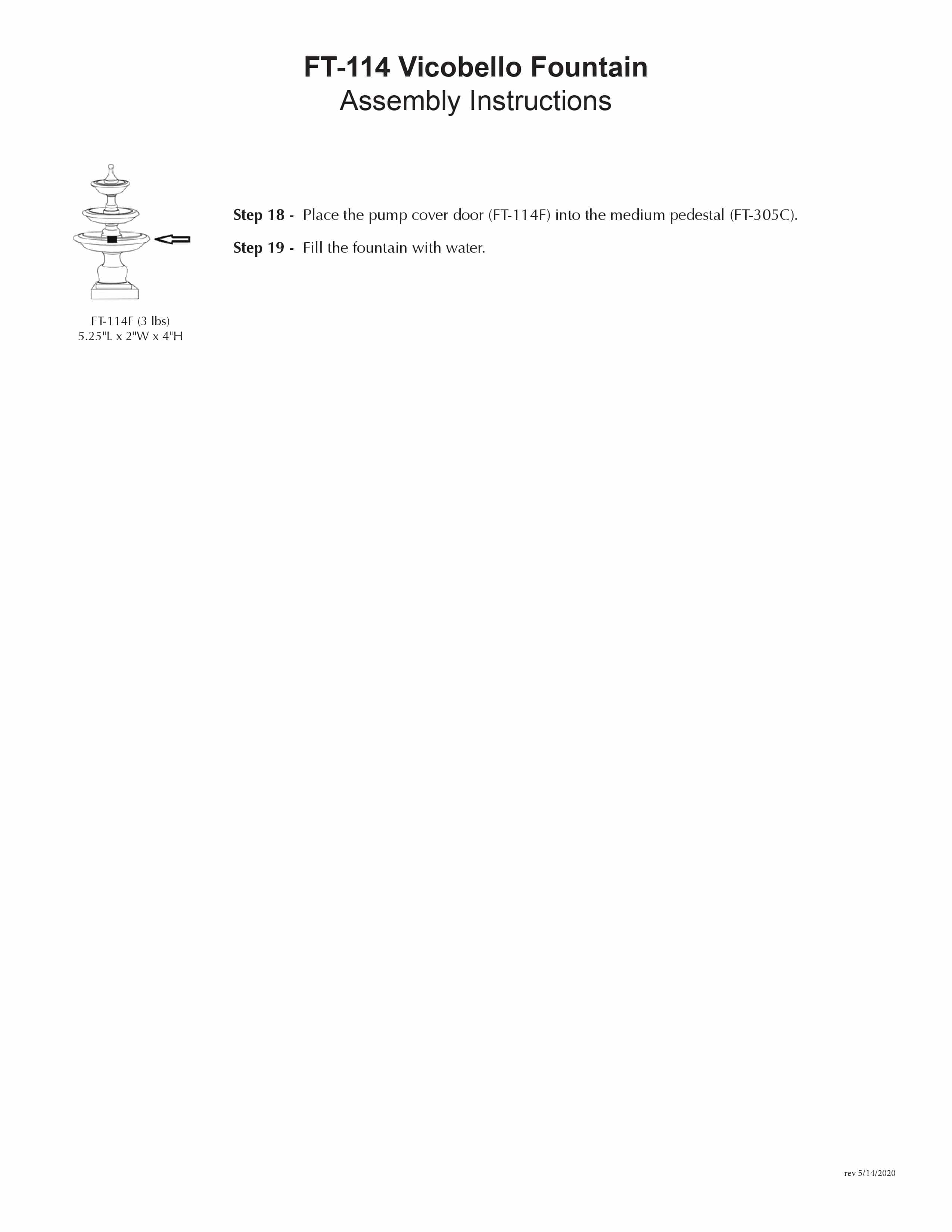 Vicobello Tiered Outdoor Water Fountain - Outdoor Art Pros