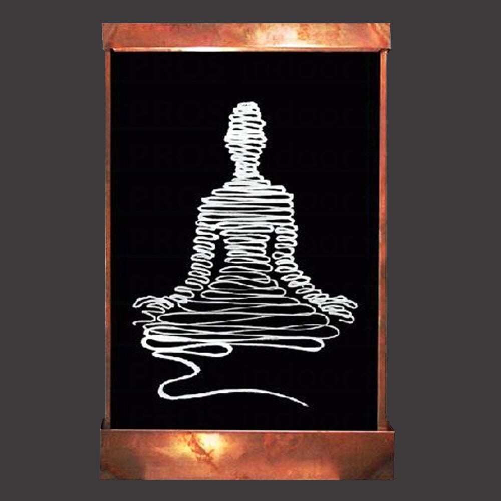 Unwind Wall Fountain - Outdoor Art Pros