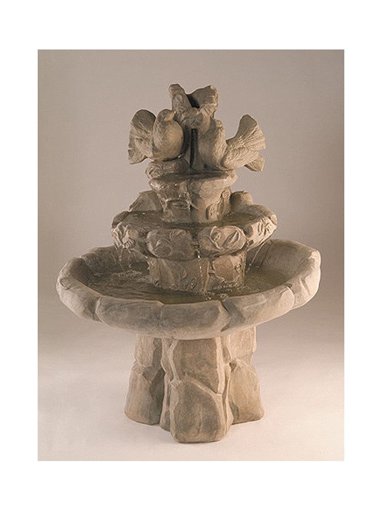Romance Cast Stone Garden Fountain - Outdoor Art Pros