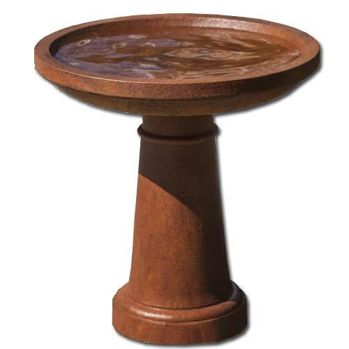 Sunbury Cast Stone Birdbath - Outdoor Art Pros