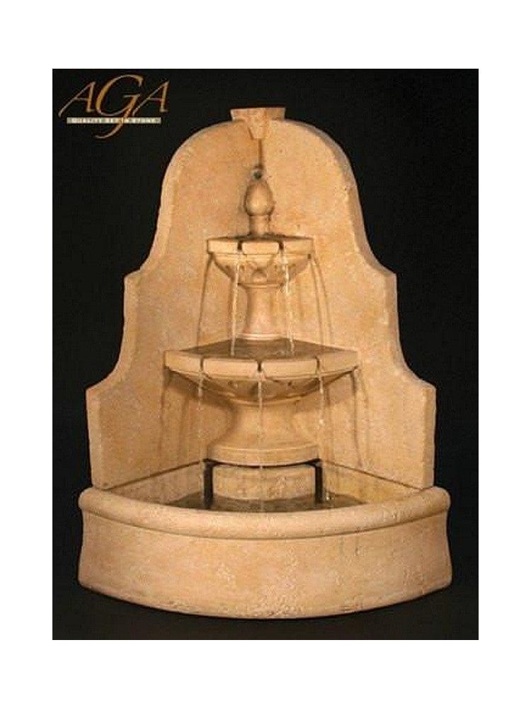 D'Angolo Outdoor Corner Fountain - Outdoor Art Pros
