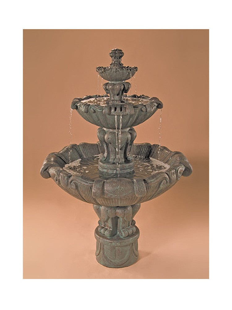Vesuvio Tiered Outdoor Water Fountain - Outdoor Art Pros