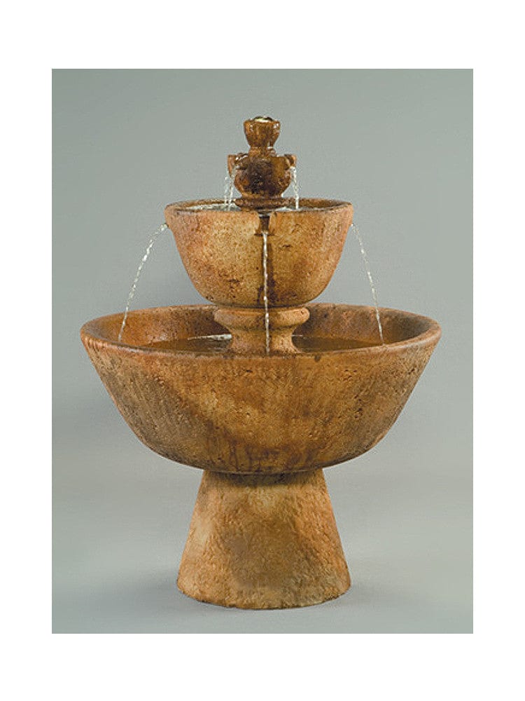 Tuscan Tiered Outdoor Water Fountain - Outdoor Art Pros