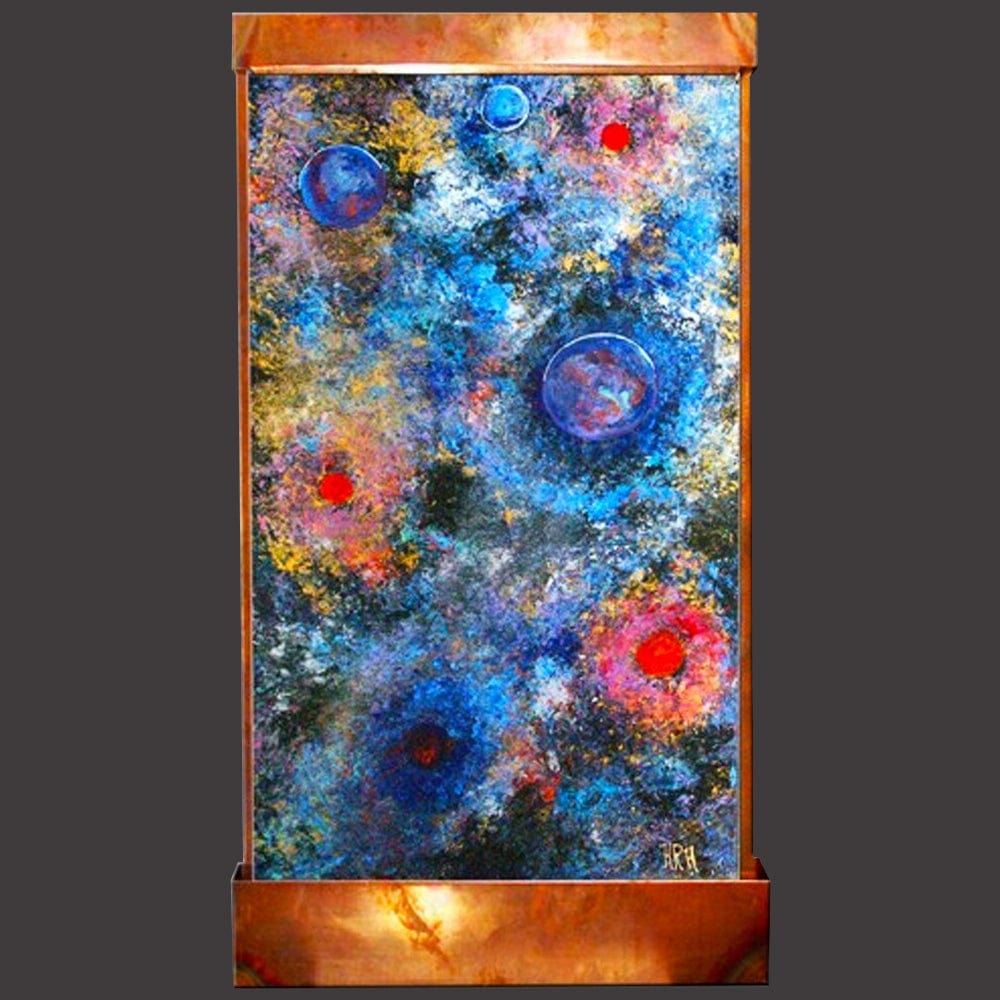 Universe Unfolding Wall Fountain - Outdoor Art Pros