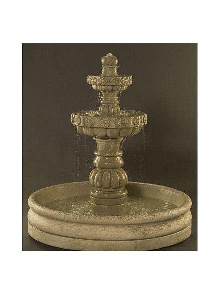 Margarita Garden Water Fountain With 46 Inch Basin - Outdoor Art Pros