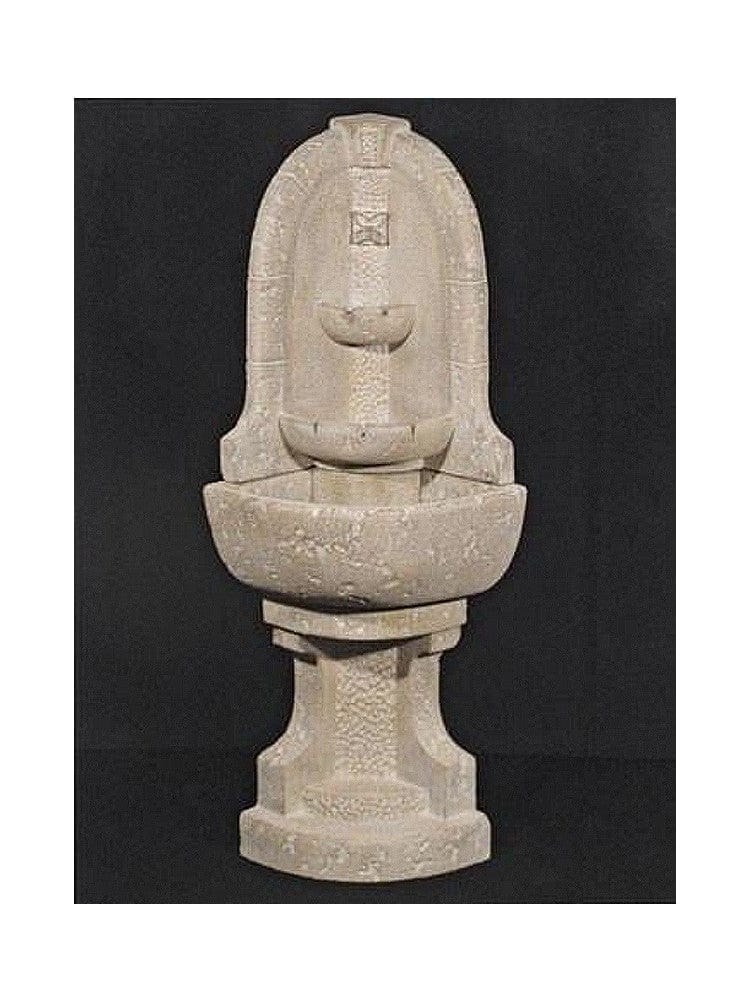 Mateo Corner Wall Outdoor Fountain - Outdoor Art Pros