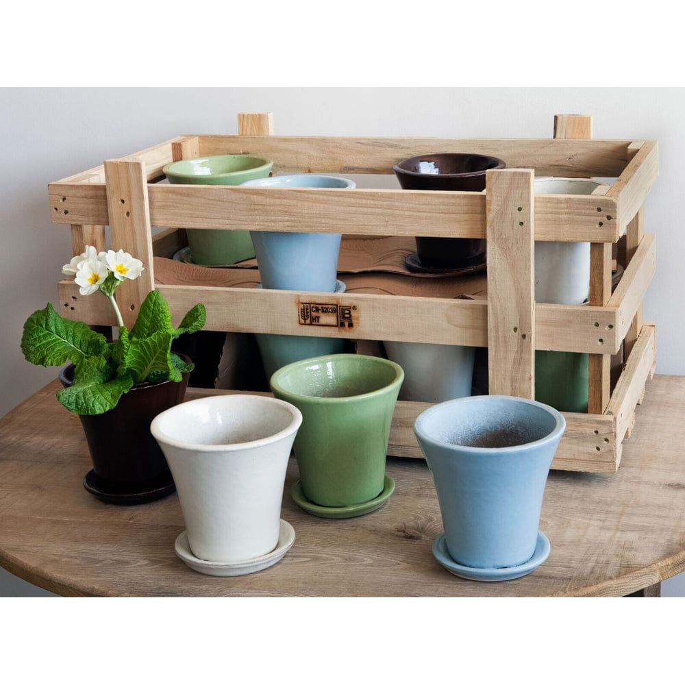 16 pots for plants Audrey Planter Crate Mix Set of 16