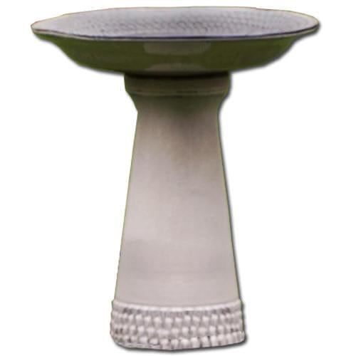 Cream Tattersall Birdbath - Outdoor Art Pros
