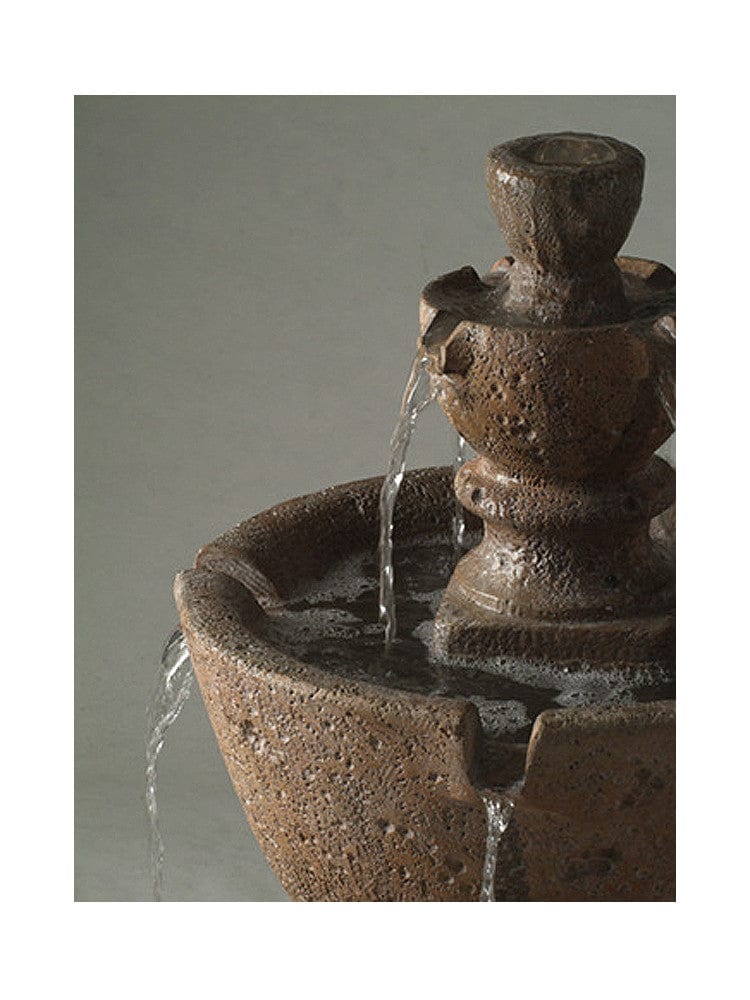 Tuscany Tiered Outdoor Fountain With 46 Inch Basin - Outdoor Art Pros