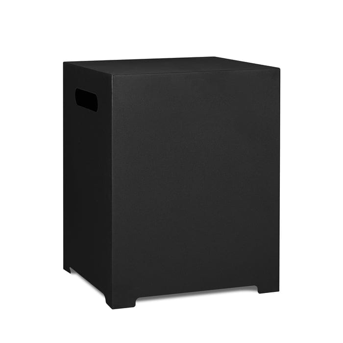 Black Propane Tank Cover - Outdoor Art Pros