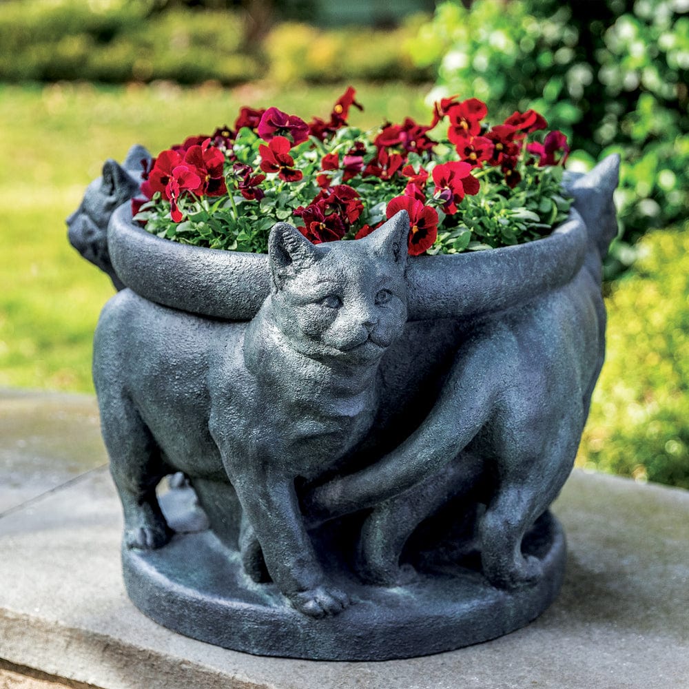 3 Cats Planter - Outdoor Art Pros