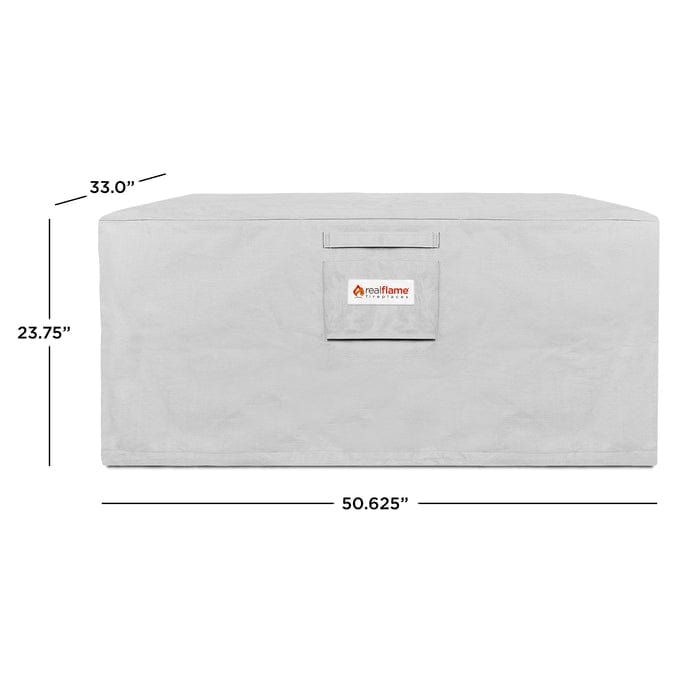 Ventura Rectangle Fire Table Protective Cover - Outdoor Art Pros