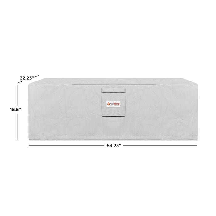 Sedona Rectangle Fire Table Protective Cover - Outdoor Art Pros