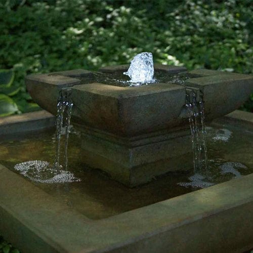 Falling Water Fountain - Outdoor Art Pros