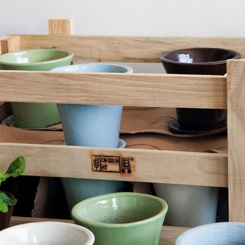 Audrey Planter Crate Mix Set of 16 - Outdoor Art Pros