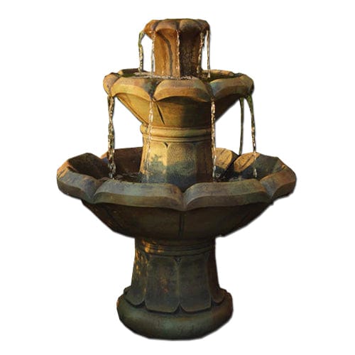 Montreux Two-Tier Garden Fountain - Outdoor Art Pros