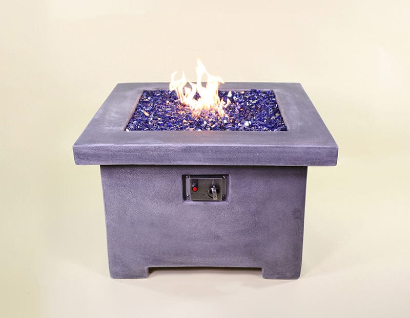 Fuoco Square Fire Table with Natural Gas Burner & Electronic