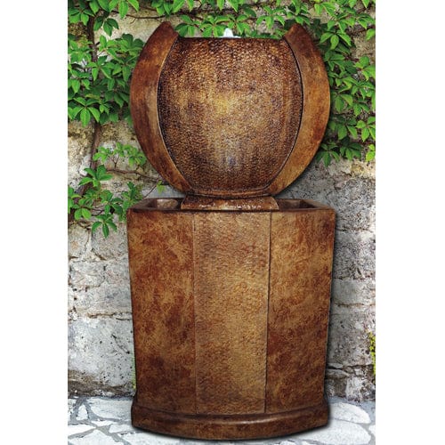 Medallion Garden Water Fountain - Outdoor Art Pros