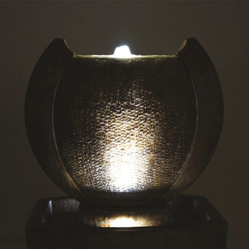 Medallion Garden Water Fountain - Outdoor Art Pros