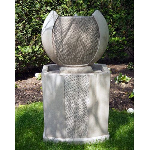 Medallion Garden Water Fountain - Outdoor Art Pros