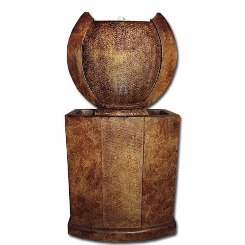 Medallion Garden Water Fountain - Outdoor Art Pros