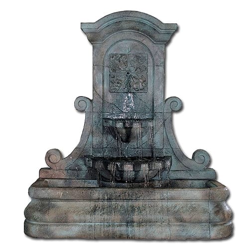 LaMura Four Seasons Flat Wall Fountain - Outdoor Art Pros