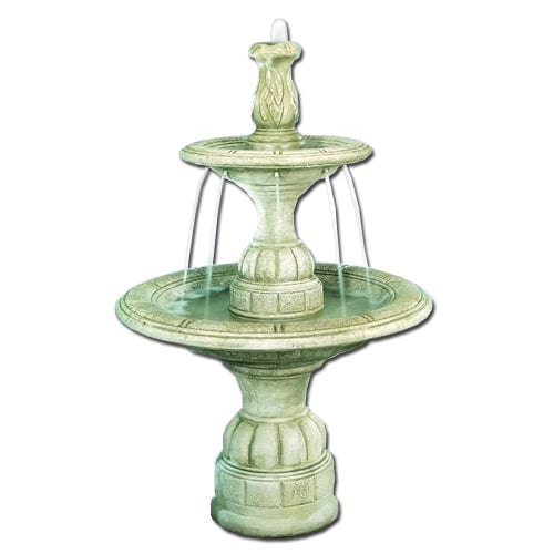 Small Contemporary Tier Garden Fountain - Outdoor Art Pros