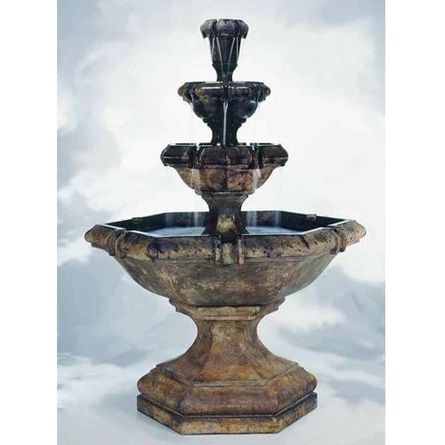 Grande Kensington Three Tier Fountain - Outdoor Art Pros