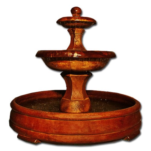 Barrington Outdoor Fountain in Grando Pool - Outdoor Art Pros