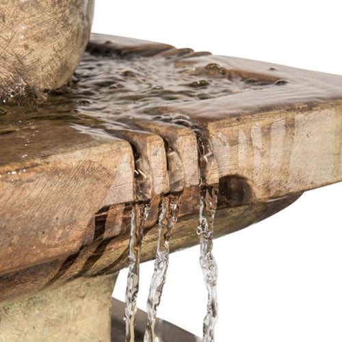 Tall Equinox Tiered Outdoor Fountain - Outdoor Art Pros