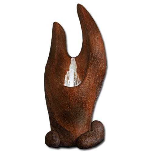 Oasis Cast Stone Garden Fountain with LED Light - Outdoor Art Pros