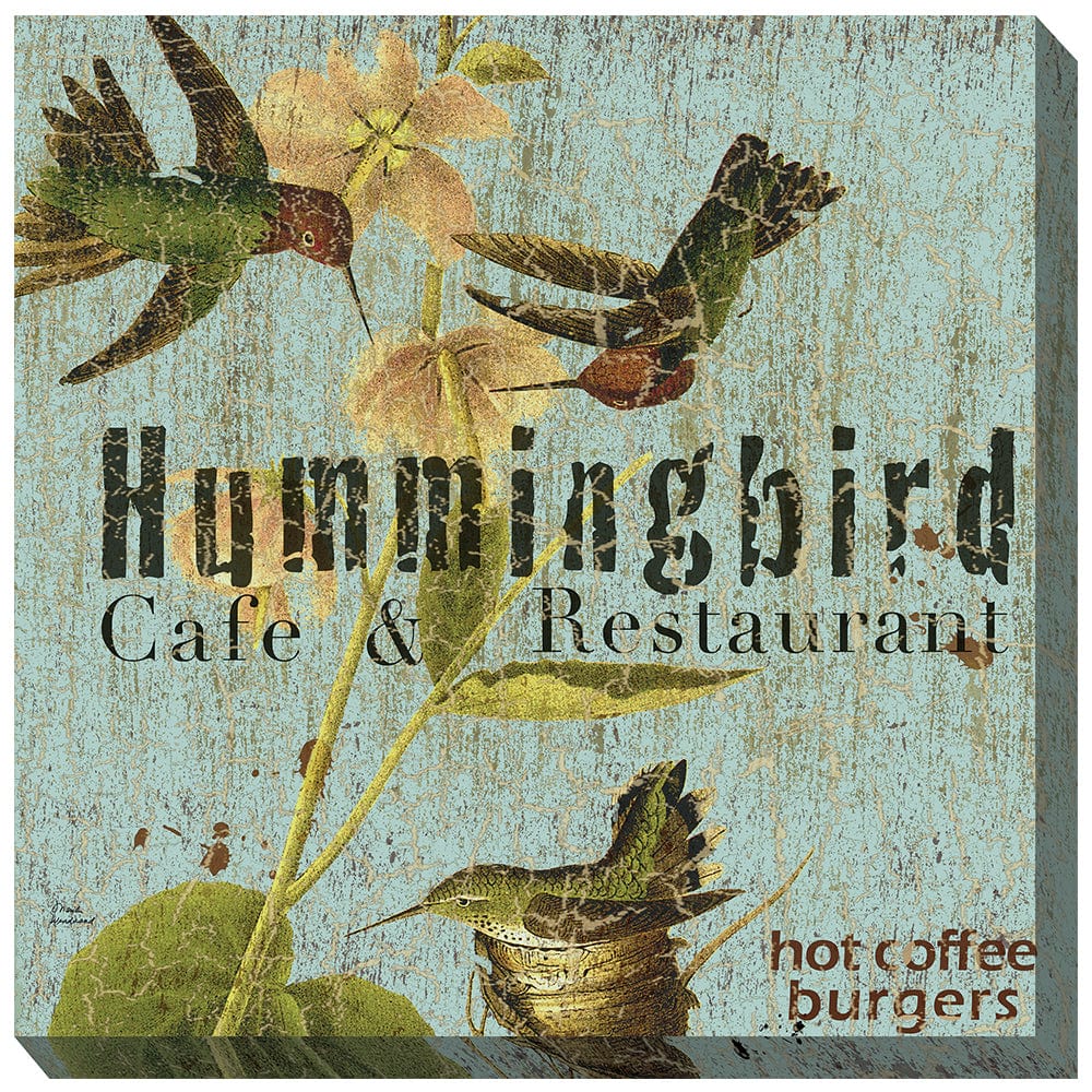 Hummer Cafe Outdoor Canvas Art - Outdoor Art Pros