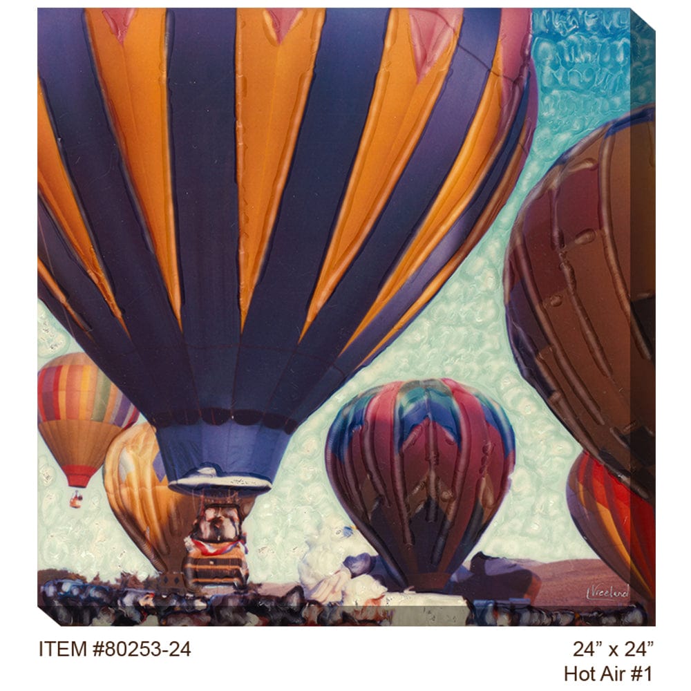 Hot Air #1 Outdoor Canvas Art - Outdoor Art Pros