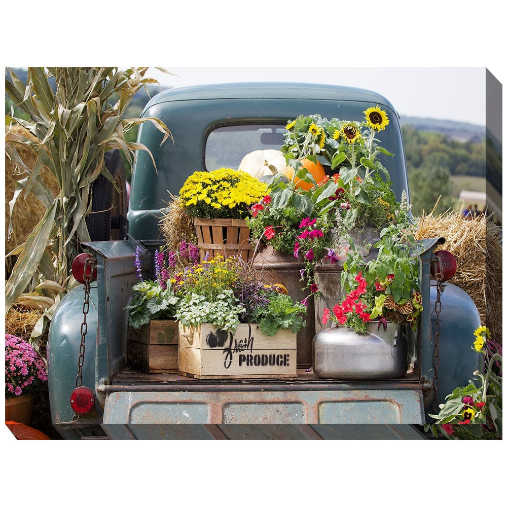 Fresh Produce Outdoor Canvas Art - Outdoor Art Pros